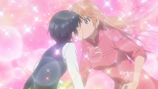 Nike x Livius cute lovely sneaky Kiss😘 Scene😍 the world is still beaut  Anime Kiss Scene akun [upl. by Enalahs]