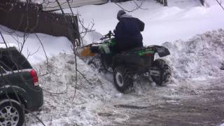 Plowing Snow the Awesome Way [upl. by Gaby915]