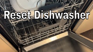 How to Reset a Dishwasher [upl. by Ammamaria]