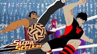 Volleyball Soccer  Supa Strikas  Full Episode Compilation  Soccer Cartoon [upl. by Nesmat]