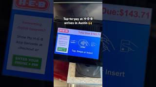 HEB said it would gradually roll out taptopay services earlier this month [upl. by Rina692]