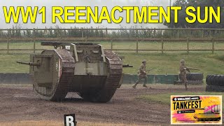 WW1 Reenactment Sunday  Tank Fest 2024 [upl. by Phillipe971]