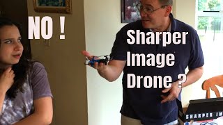 Sharper Image DRO 002 mini Drone Review  Is it Junk [upl. by O'Donovan]