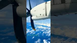 Close up View of an Aircraft Propeller during a Flight ✈️ [upl. by Llerdnod]