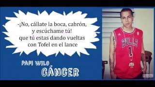 Papi Wilo  Cáncer Letra [upl. by Ahsimal304]