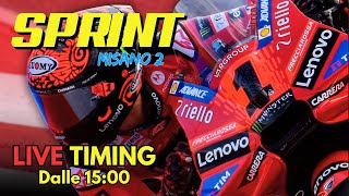 🔴 Live Timing SPRINT MOTOGP MISANO 2 [upl. by Yrrep795]