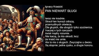 Ignacy Krasicki  PAN NIEWART SŁUGI [upl. by Chas917]