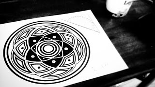 5 Circles In Harmony  Mandala Drawing Tutorial [upl. by Nnaed]