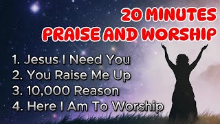 Praise and Worship Songs with Lyrics  20 Minutes Praise and Worship Our God [upl. by Delly]