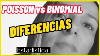 Diferencia entre POISSON y BINOMIAL Ejercicios [upl. by Newbill]