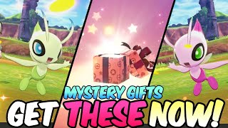 Get TWO old Shiny amp normal Celebi Mystery Gifts NOW in Pokemon Sword Shield [upl. by Darren]