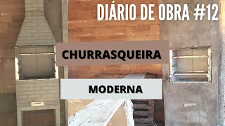 TRANSFORMANDO CHURRASQUEIRA PRÉ MOLDADA SIMPLES EM LUXUOSA  DIÁRIO DE OBRA [upl. by Arimahs150]