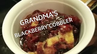 How To Make Blackberry Cobbler Bringing Back Childhood Memories [upl. by Yendic357]