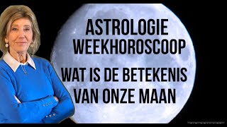 ASTROLOGIE WEEKHOROSCOOP 27 JAN3 FEB 2024 WAT IS DE BETEKENIS VAN ONZE MAAN IN GEBOORTEHOROSCOOP [upl. by Leticia]