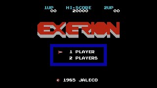 【ファミコンNES】エクセリオンEXERION【けんけん最強伝説EL けんけん＠EL】 [upl. by Arres]