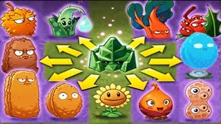 Plants vs Zombies 2 Reinforcemint to Power up All Defensive Plants [upl. by Olegna]