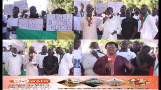 DaganaCoalition Diomaye Président rassemblement contre le coup détat institutionnel de Macky Sall [upl. by Ativel]