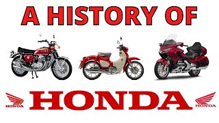 The History of Honda Motorcycles [upl. by Sinylg]