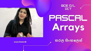 Pascal programming language වල Arrays සරල සිංහලෙන්  Minuri Alaharuwan  GCE OL [upl. by Yager]