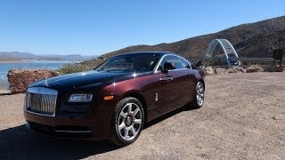 2014 RollsRoyce Wraith 060 MPH First Drive Review [upl. by Slack80]