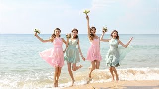 eDressit 2016 SS Bridal ShootingMint and Pink Bridesmaid Dresses [upl. by Deering]