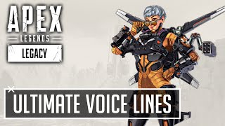 NEW Ultimate Voice Lines  Apex Legends [upl. by Wernda]