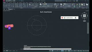 Center Line in AutoCAD  AutoCAD Setting For Bigner  autocad autocad2024 [upl. by Urson]