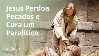 Jesus Perdoa Pecados e Cura um Homem Acometido de Paralisia [upl. by Lazor891]