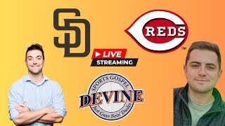 REDS  PADRES GAME 1 STREAM [upl. by Ytsenoh]