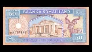 All Somaliland Shilling Banknotes  1994 to 2012 in HD [upl. by Haneeja]