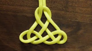 How To Tie A Decorative Paracord Oriental Pendant Knot  WhyKnot [upl. by Natasha]