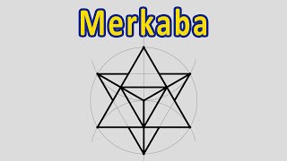 How To Draw Merkaba  Sacred Geometry [upl. by Wil72]