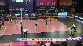 AU Pro Volleyball Game 4 Brooke Nuneviller Kill [upl. by Sall]