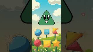 Learn Shapes in English  Fun Shapes Song for Kids  Circle Square Triangle amp More [upl. by Esinert253]