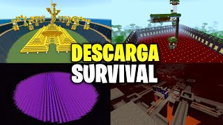 😱 D3SCARGA este SURVIVAL TÉCNICO BEDROCK 119 2500 HORAS [upl. by Arrekahs]