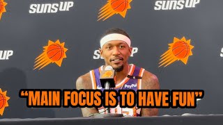 Bradley Beal wants to focus on having fun in his 2nd season with the Phoenix Suns [upl. by Ramad]