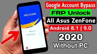 All Asus ZenFone ANDROID 8190 Google AccountFRP Bypass 2020 Without PC [upl. by Colene213]