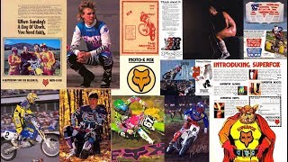 Fox Racing Motocross Gear History 19742000 [upl. by Nuajed]