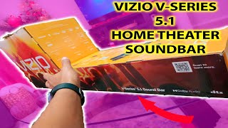 VIZIO VSeries 51 Home Theater Soundbar with DTS Virtual V51xJ6 Unboxing and Sound Test [upl. by Farlay]