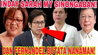 INDAY SARAH MY SINUGOD TAMIMI LAHAT DAN FERNANDEZ NA SUPALPAL AT NABUTATA NANAMAN [upl. by Eniamret]