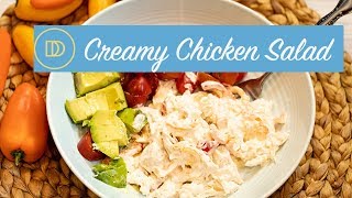 Dimitras Creamy Chicken SaladLowCarb [upl. by Rowney]