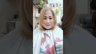 My new hair coloring and hair syle hairstyle haircut haircolor shortvideo [upl. by Valma503]