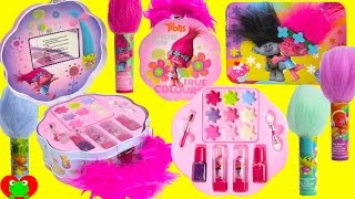 Trolls Celebration Makeup Case and Surprises [upl. by Anirpas]