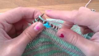 How to  Knit Front amp Back kfb [upl. by Petie]