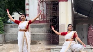 RUPANG DEHI JAYANG DEHI  Agomoni  Dance Cover durgapuja rupangdehijayangdehi agomoni [upl. by Juback]