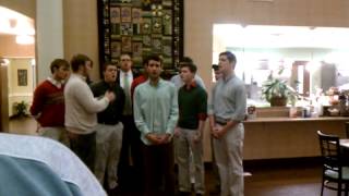 Chi Rho Performs Silent Night at the SECU Family House Tree Lighting [upl. by Irolam]