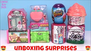 Doorables Shopkins NUM NOMS Hotel Transylvania My Little Pony Hatchimals TOYS Surprises OPENING [upl. by Gnohp]