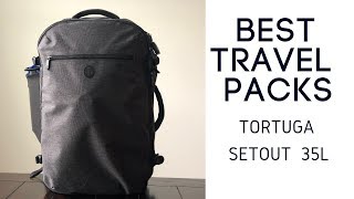 Best Travel Packs Tortuga Setout 35L Carry On Backpack Review [upl. by Zaneski]