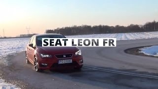 Seat Leon FR 18 TSI 180KM 2013  test AutoCentrumpl 033 [upl. by Valora]