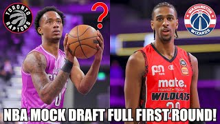 2024 NBA Mock Draft 30 Full First Round Analysis For Each Pick [upl. by Columbyne109]